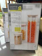 2x set voorraadpotten Home Creation, Enlèvement, Comme neuf
