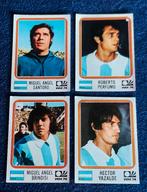 4 versch. Panini stickers voetbal 'WK 1974 - Argentina', Enlèvement ou Envoi, Neuf, Plusieurs autocollants
