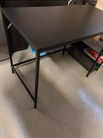 Bureau noir en bon état, Enlèvement, Comme neuf, Bureau