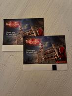 2 VIP-tickets historium brugge, Tickets & Billets, Deux personnes, Ticket ou Carte d'accès