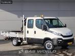 Iveco Daily 50C17 3,0L Automaat HIAB 017T-2 DC Open laadbak, Automaat, Euro 5, Stof, Gebruikt