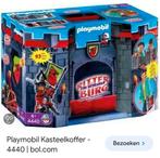 Playmobil 4440 kasteelkoffer, Ophalen of Verzenden, Zo goed als nieuw