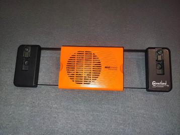 Souris de jeu + refroidisseur portable pour ordinateur porta, Souris, Comme neuf, Enlèvement, Filaire