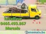 Ferrailleur 0465.493.867 J'enlève tous ferraille Gratuit, Gebruikt, IJzer, Ophalen