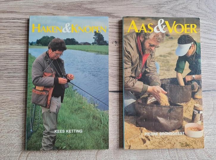 Boeken : haken & knopen / aas & voer / Kees Ketting, Watersport en Boten, Hengelsport | Algemeen, Zo goed als nieuw, Haak, Ophalen of Verzenden