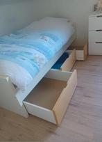 Bed Ikea Malm 90x200cm, Huis en Inrichting, Slaapkamer | Complete slaapkamers, Ophalen, Gebruikt