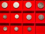 Lot zilveren Leopold II-munten, Zilver, Zilver
