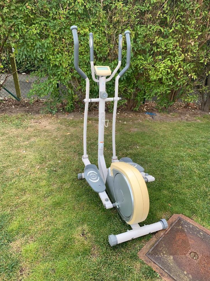 Decathlon Domyos crosstrainer, Sport en Fitness, Fitnessapparatuur, Gebruikt, Crosstrainer, Armen, Benen, Metaal, Ophalen