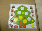 speelgoed : houten kerstboom, Kinderen en Baby's, Ophalen of Verzenden, Zo goed als nieuw
