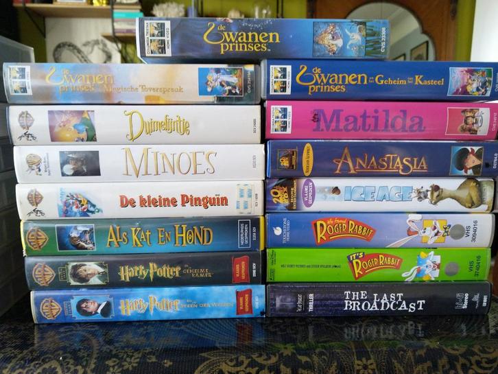 Verscheidene videocasette's, Cd's en Dvd's, VHS | Film, Zo goed als nieuw, Ophalen of Verzenden
