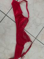 Bh Chantelle EU 95 Cup D rood met stukje kant, Kleding | Dames, Ondergoed en Lingerie, Ophalen of Verzenden