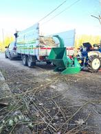 Tuinenleuckx minitractor kraan werktuigen & chauffeur tehuur, Ophalen, Stihl, Kettingzaag, Zo goed als nieuw