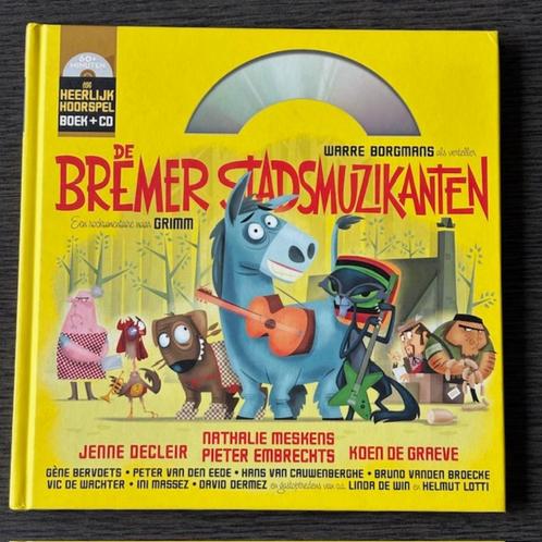 De Bremer Stadsmuzikanten - Het Geluidshuis boek + CD, Boeken, Luisterboeken, Cd, Ophalen of Verzenden