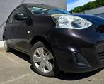 Nissan Micra 1.2 ess. Prete à immatriculer (climatisation), Auto's, Euro 5, 1198 cc, Zwart, 115 g/km