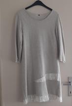 jurk Zenia maat medium grijs, Maat 38/40 (M), Zenia, Verzenden, Grijs