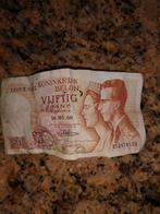 50 frank van 1966, Postzegels en Munten, Ophalen of Verzenden, Los biljet