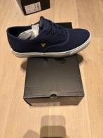 Lyle & Scott Canvas Sneakers Blauw - Maat 42 - Nieuw, Blauw, Nieuw, Ophalen of Verzenden, Sneakers