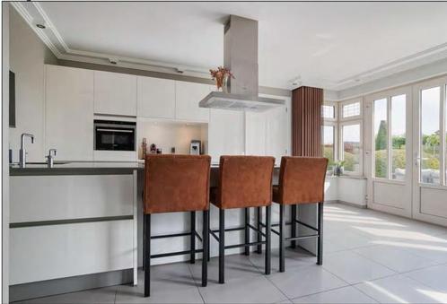 Moderne Witte Hoogglans Eilandkeuken – GreeploosGEDEMONTEERD, Huis en Inrichting, Keuken | Complete keukens, Zo goed als nieuw