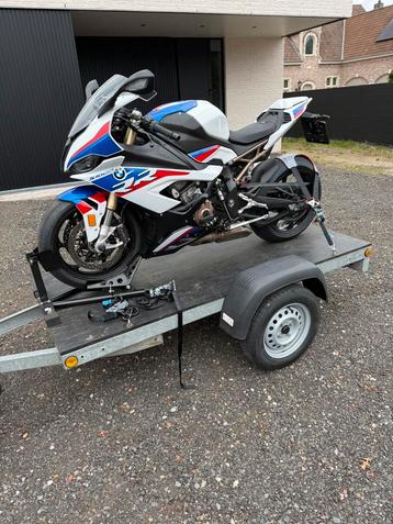 Moto aanhangwagen twins, Auto diversen, Aanhangers en Bagagewagens, Ophalen, Zo goed als nieuw