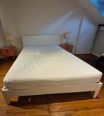 Lit Ikea en édition limitée 160x200 cm, Maison & Meubles, Enlèvement, 200 cm, Blanc, 160 cm