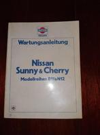 Manuel d'atelier Datsun Nissan Sunny B11 Cherry N12, Enlèvement ou Envoi