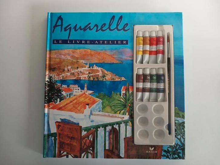 AQUARELLE - Het workshopboek - HATIER - vanaf 14 jaar, Hobby en Vrije tijd, Schilderen, Nieuw, Waterverf, Ophalen