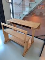 Schoolbank vintage, Antiek en Kunst, Ophalen