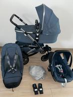 Joolz Geo 2 Quadro Blu kinderwagen 3-in-1 Compleet, Kinderen en Baby's, Buggy's, Ophalen, Zo goed als nieuw, Maxi-Cosi, Voetenzak