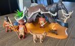 Playmobil mammoet skelet en jagers, Ophalen, Zo goed als nieuw, Complete set