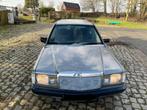 Mercedes 190 2.5D oldtimer auto an 1988 toit ouvrant ctok, Achat, Entreprise, Carnet d'entretien, Noir