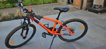 Rockrider 500 oranje 24" mountainbike