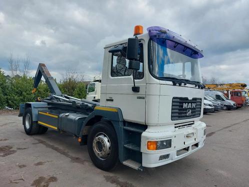 MAN 19.314 F2000 4x2 Steel suspens - manual (bj 2000), Auto's, Vrachtwagens, Bedrijf, Te koop, Cruise Control, Elektrische buitenspiegels