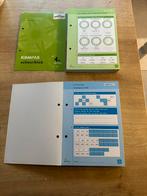 Wiskunde - Kompas scheurblok blauw + groen 4e leerjaar, Livres, Livres scolaires, W. Dhaveloose; K. Vanmaele, Enlèvement ou Envoi