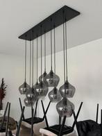 Design lampenset, Huis en Inrichting, Lampen | Hanglampen, Ophalen, Zo goed als nieuw, Glas, 75 cm of meer