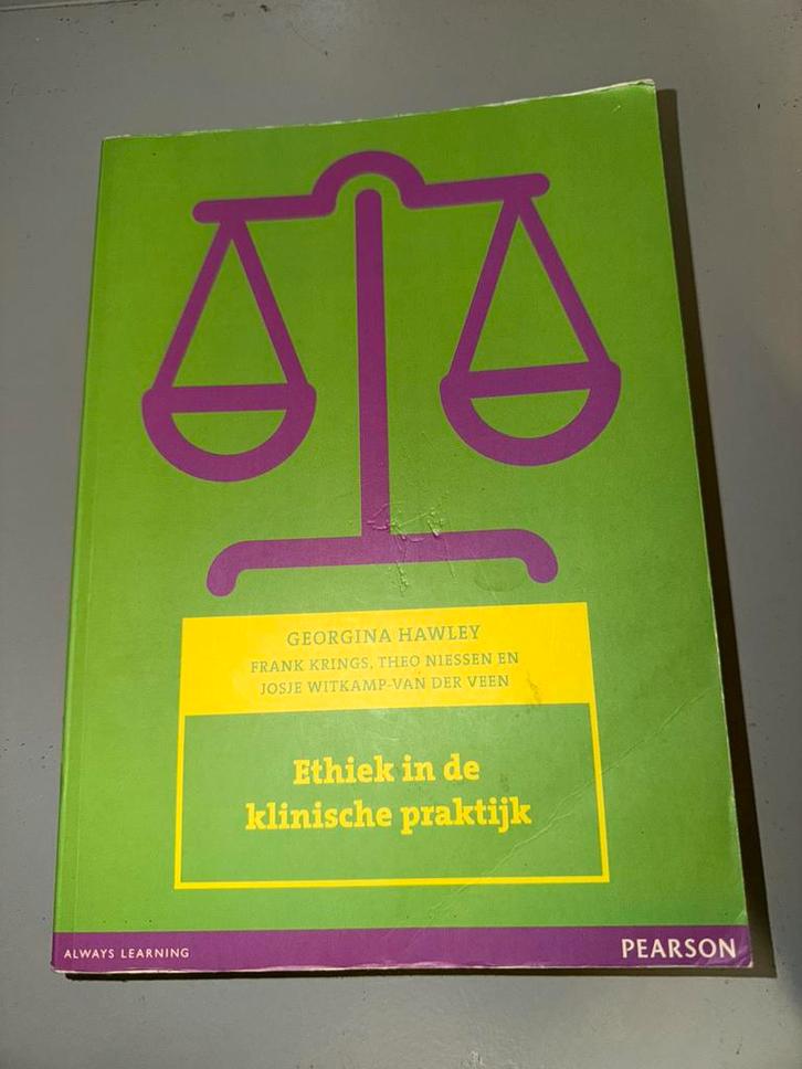 G. Hawley - Ethiek in de klinische praktijk, Boeken, Schoolboeken, Zo goed als nieuw, Nederlands, Ophalen