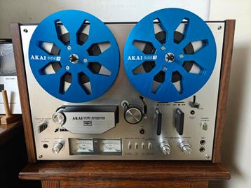 Bobines en aluminium Akai 18 cm, Enlèvement ou Envoi, Magnétophone