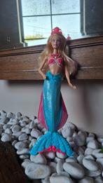 Barbie pop - zeemeermin, Kinderen en Baby's, Ophalen, Zo goed als nieuw, Babypop