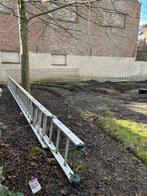 Uitschuifbare metalen ladder 13m, Doe-het-zelf en Bouw, Ophalen, Gebruikt, Ladder