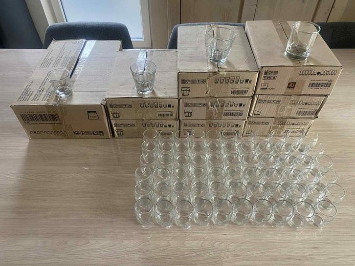 diverse glaasjes voor bv. buffetten - aperitief (185 stuks), Huis en Inrichting, Keuken | Servies, Gebruikt, Glas of Glazen, Overige stijlen