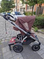 Maxi Cosi set opvouwbaar + Lascal platform, Kinderen en Baby's, Kinderwagens en Combinaties, Ophalen, Gebruikt, Verstelbare duwstang