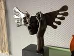 Bronzen beeld ‘angst’ hommage aan Salvador Dalí, Antiquités & Art, Art | Sculptures & Bois, Enlèvement