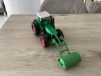 Plastic groene speelgoed tractor (14x33 cm), Ophalen of Verzenden, Zo goed als nieuw