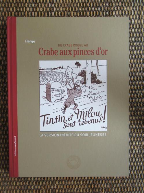 Tintin : Du crabe rouge au Crabe aux pinces d'or, Boeken, Stripverhalen, Zo goed als nieuw, Ophalen