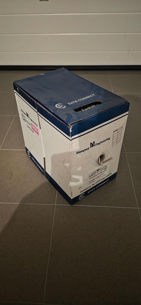 4x Mampaey UTP 5E lan cable 305m, Enlèvement, Neuf