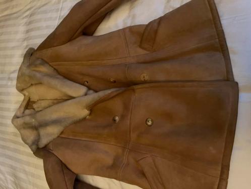 Mouton retourne, Kleding | Heren, Jassen | Winter, Gedragen, Maat 48/50 (M), Beige, Verzenden