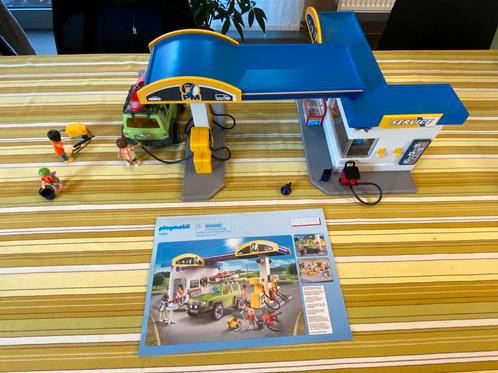 Playmobil city Life Tankstation 70201, Kinderen en Baby's, Speelgoed | Playmobil, Zo goed als nieuw, Complete set, Ophalen