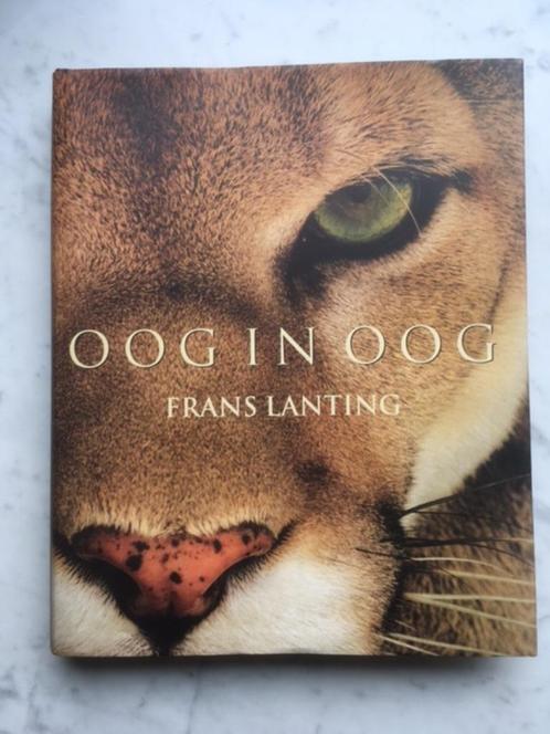 Oog in oog - Frans Lanting, Boeken, Natuur, Zo goed als nieuw, Ophalen of Verzenden