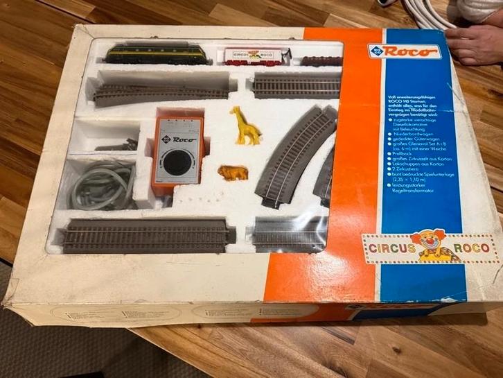 Roco Circus – Coffret HO avec rails, wagons + animaux, Hobby & Loisirs créatifs, Trains miniatures | HO, Utilisé, Set de Trains