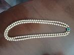 Un collier En perle Argent, Handtassen en Accessoires, Kettingen, Ophalen, Zilver, Zilver