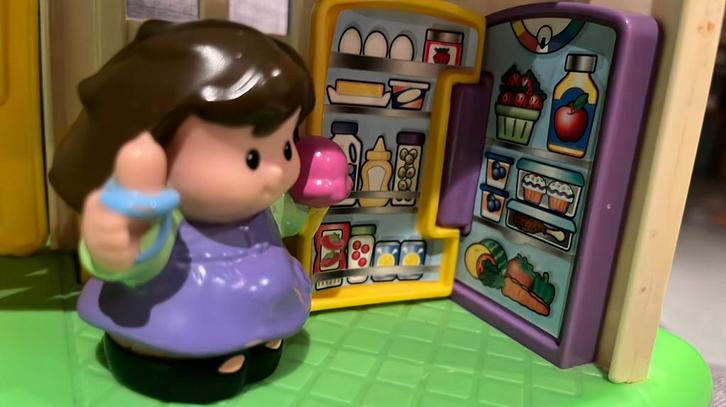 Fisher price little people huis, Kinderen en Baby's, Speelgoed | Fisher-Price, Gebruikt, Ophalen